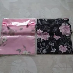 和風小物 巾着 2点【新品未使用品】美品！