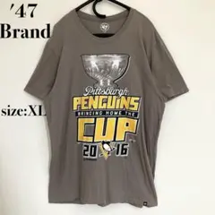 '47Brand ピッツバーグ ペンギンズ 2016 優勝記念 Tシャツ XLのサムネイル