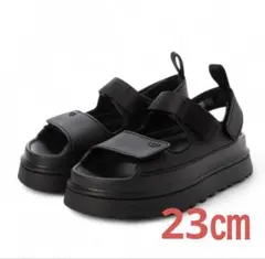 UGG アグ　ゴールデングロウ　GoldenGlow 黒　23センチ