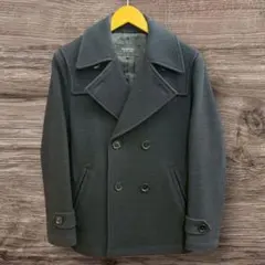 26G4 BURBERRY バーバリーブラックレーベル ピーコート　黒