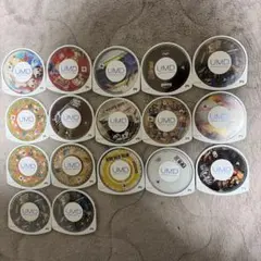 PSP UMD ソフトまとめ売り 17本セット【ジャンク品】