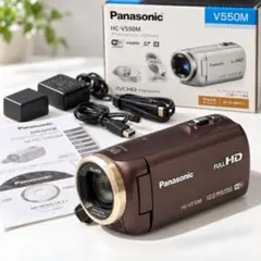 Panasonic HC-V550M フルHD ビデオカメラ Wi‑Fi搭載