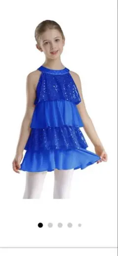 ドレス 150 160 青