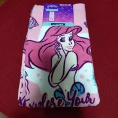 新品 ディズニープリンセス アリエル フェイスタオル 2枚組