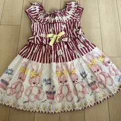 Shirley Temple ノースリーブワンピース 100cm