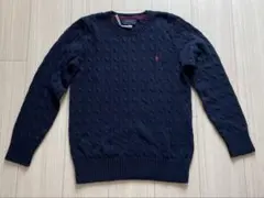美品 Polo Ralph Lauren セーター ネイビー 160cm