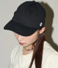 マリークワント　ニューエラ　キャップ　ホワイトブラック マリークワント MARY QUANT NEW ERA(R) × MARY QUANT BIG