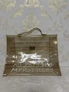 HERMES 【不思議の国、エルメスへの旅】クリア スケルトン ビニール バッグ 楽天市場】エルメス ビニールケリー 不思議の国エルメスへの旅
