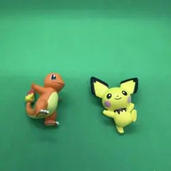 ポケモン　ヒトカゲ　ピチュウ　ミニフィギュア