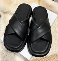 美品】SOVEREIGNサンダル 43(27.5)黒UNITED ARROWS - メルカリ