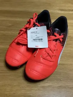 PUMA サッカーシューズ オレンジ 23.0cm