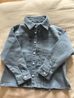 【新品未使用品】H&M ライトブルー デニムジャケット 90cm