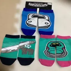 オジコ靴下 くっつくした 17cm～22cm 3足セット