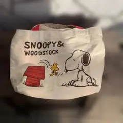 スヌーピー ウッドストック キャンバスバッグ