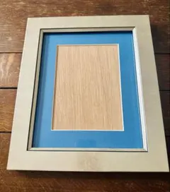 シルバー色枠　額