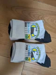 キッズ靴下 19-22cm 4足セット 消臭加工