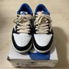 Travis Scott × fragment × Nike AJ1 Low