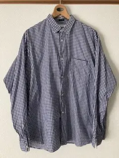 SHIPS any ギンガムチェックシャツ