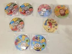 ユニバーサルスタジオキャラクター缶バッジ 8個セット