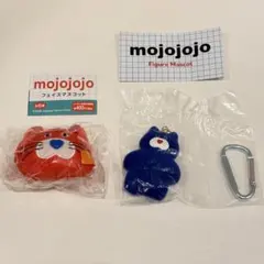 mojojojo フィギュアマスコットnicky フェイスマスコット　ねこ　赤