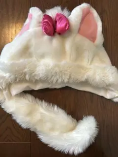 ディズニー　マリーちゃん　ファンキャップ