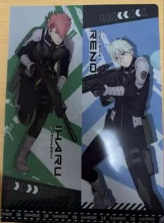 未使用　怪獣8号×くら寿司コラボ　クリアファイル　市川レノ　古橋伊春　先着特典