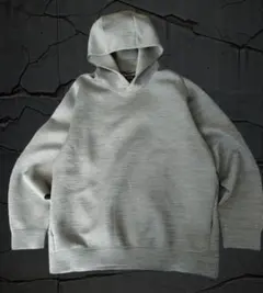 UNIQLO ウルトラストレッチドライスウェットプルパーカーグレー XL