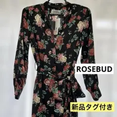 【新品タグ付き】ROSE BUD ワンピース　レディース　フリーサイズ