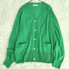512 スローブイエナ アイスコットンVネックカーディガン トップス 長袖 F