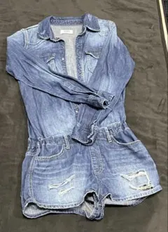 GYDAデニムオールインワン Sサイズ インディゴ