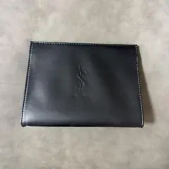 YSL ノベルティ レザー調ミニポーチ