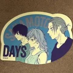 サカモトデイズ ダイカットステッカー 坂本太郎 赤尾リオン 南雲