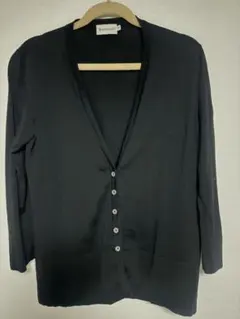 モンクレール　ブラック カーディガン　美品