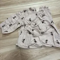 petit main ミニーマウスプリント シャツ 80
