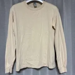 GILDAN ULTRA COTTON 長袖ロンT ベージュのサムネイル