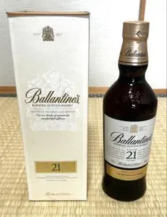 箱付き未開栓】バランタイン 21年 70cl 40% スコッチウイスキー - メルカリ