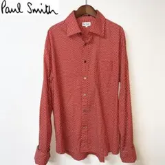 PAUL SMITH ポールスミス 総柄　ドット　ドレスシャツ