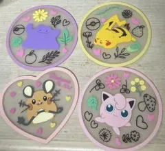 ポケモン　クリアラバーコースター2 プリン　ピカチュウ　メタモン　デデンネ