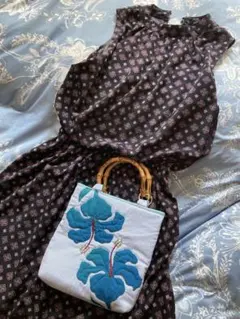 ハワイアンキルトのサコッシュ、トートバッグ