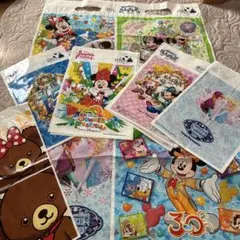 レア　東京ディズニーリゾート　ショッパー　袋　セット　ビニール　計21枚