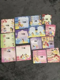 ディズニープリンセス 封筒・便箋セット
