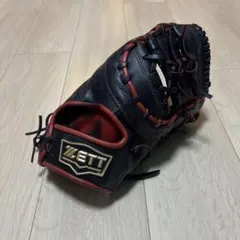 ZETT 松中モデル 日本製 旧ラベル 美品 ファーストミット 軟式グローブ