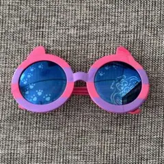 【ディズニー】チェシャ猫耳型サングラス ピンク紫