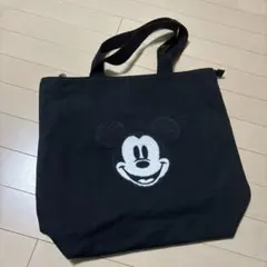 タイムセール☆ディズニーリゾート　ミッキーマウストートバッグ ブラックのサムネイル