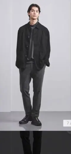 UNITED ARROWS スエードライク カバーオール シャツ