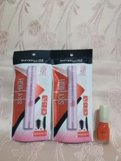 MAYBELLINE NEW YORK　スカイハイ　04ゆうやけオレンジ　2本