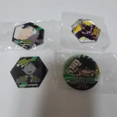 くら寿司　ヒロアカ　びっくらポン 緑谷 出久 オールマイト　マグネット　缶バッジ