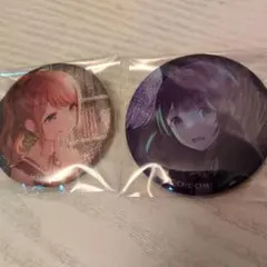 プロセカ グリッター缶バッジ 望月穂波 2点