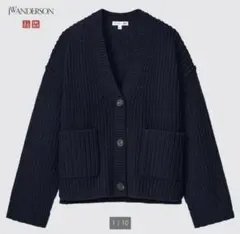 ユニクロ× ジェーダブルアンダーソン【S】オーバーサイズカーディガン 長袖