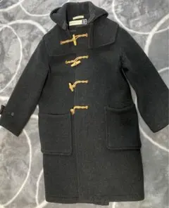 GLOVERALL ブラック ダッフルコート